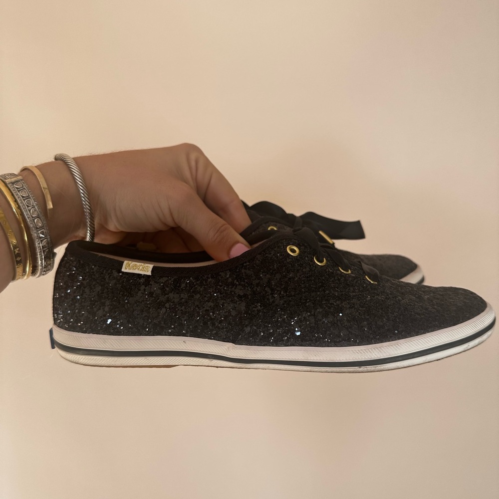 Kate Space KEDS Wedding Sneakers black